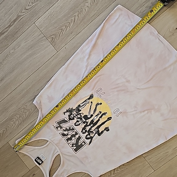 KISS 1976 Soft Pink Tye Dye Tank Dress, Med - Picture 11 of 12